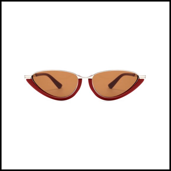 Vintage Cat Eye Sunglasses with UV Protection, Lightweight Frame main image 5